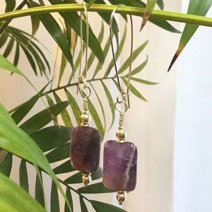 Amethyst Dangle Earrings